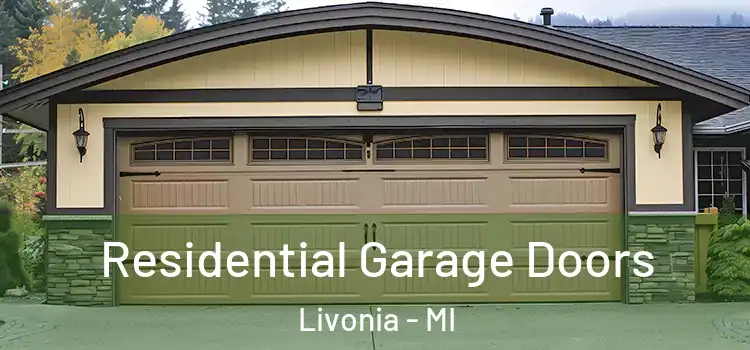  Residential Garage Doors Livonia - MI